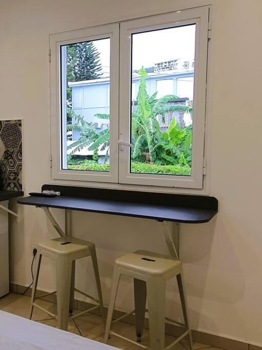 Studio Pour 2 Personnes Proche De L'Hopital Et Du Jardin De L'Etat แซงต์-เดอนี ภายนอก รูปภาพ